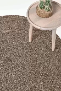Image of Melange Braided Round Rug