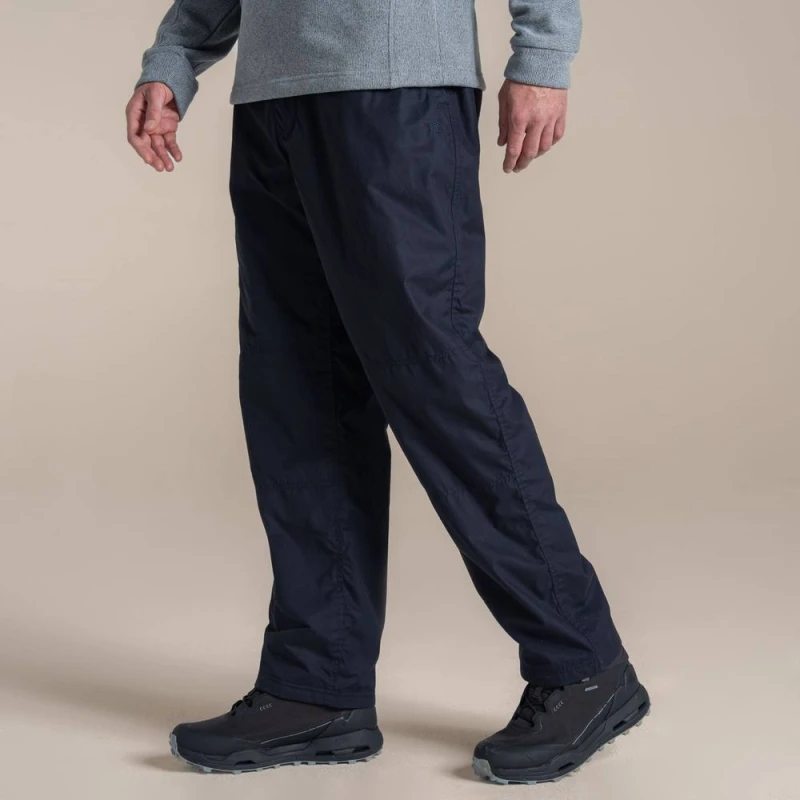 Image of Craghoppers Mens Kiwi Thermo Winter Lined Insect-Barrier Trouser in Navy Size: 30R Navy Male 30R