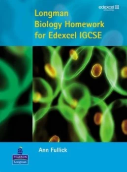 Image of Longman Biology Homework for Edexcel Igcse by Ann Fullick Paperback