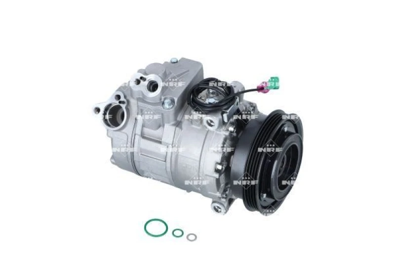Image of NRF 32104 AC Compressor PAG 46, with seal ring, with gaskets/seals Compressor,air conditioning (447)