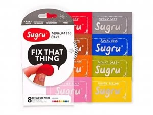 image of Sugru Mouldable Glue 8 Colours - 8 Pack