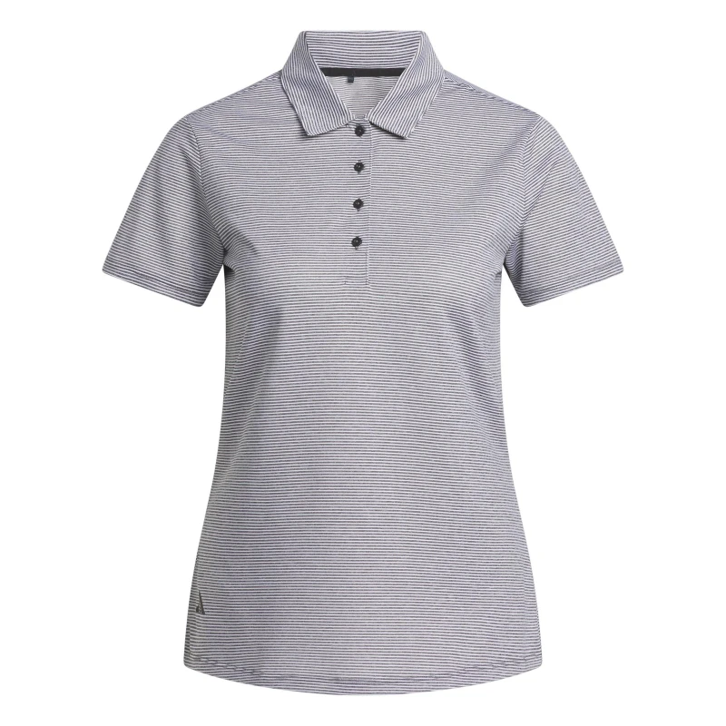 Image of adidas Ottoman Short Sleeve Polo Shirt Womens - Black S