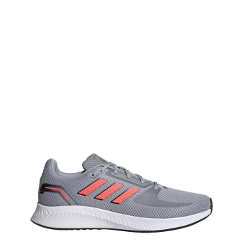 Image of adidas Run Falcon 2.0 Shoes Unisex - Halo Silver / Turbo / Core Bla