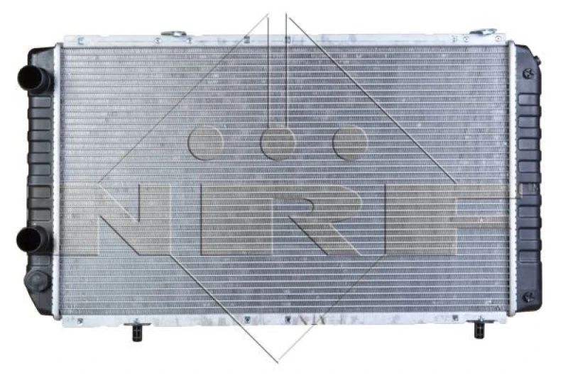 Image of NRF 52063 Engine radiator Brazed cooling fins, Aluminium, with mounting parts Aluminium Radiator,engine cooling (470)