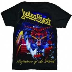 Image of Judas Priest Defender of Faith Mens T Shirt: Medium