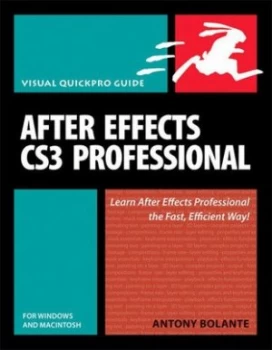 Image of After Effects Cs3 Professional by Antony Bolante Book