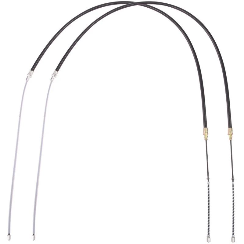 Image of RIDEX 124C1736 Brake Cable Rear, 940mm Cable,parking brake (124)