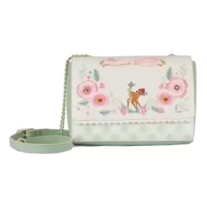 image of Disney by Loungefly Crossbody Bag Bambi Spring Time Gingham