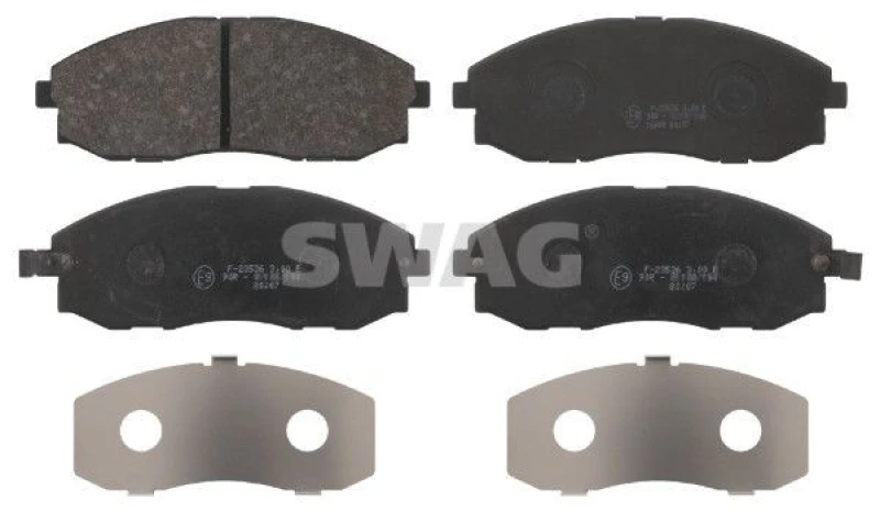 Image of Brake pad set SWAG 90 91 6680