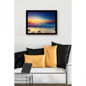 Image of SC0593 Multicolor Decorative Framed MDF Painting