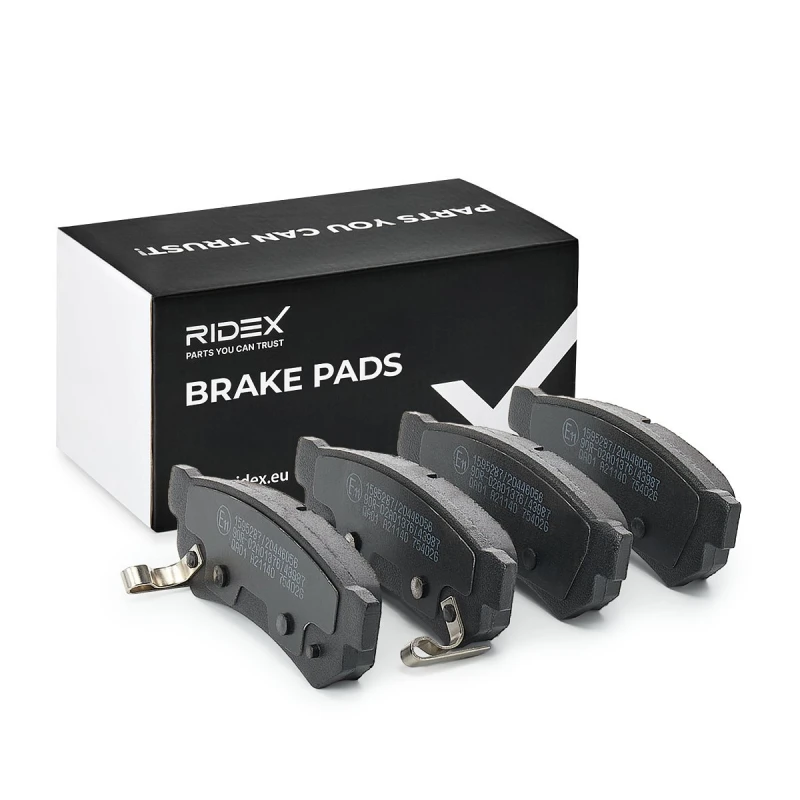 Image of RIDEX Brake pad set RIDEX 402B2062