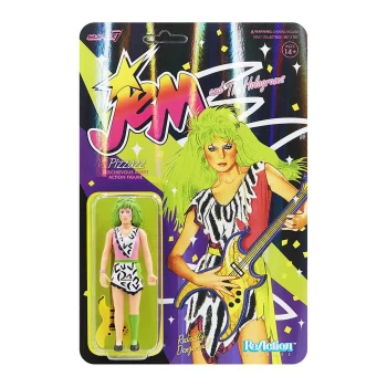 image of Super7 Jem And The Holograms ReAction Figure - Pizzazz