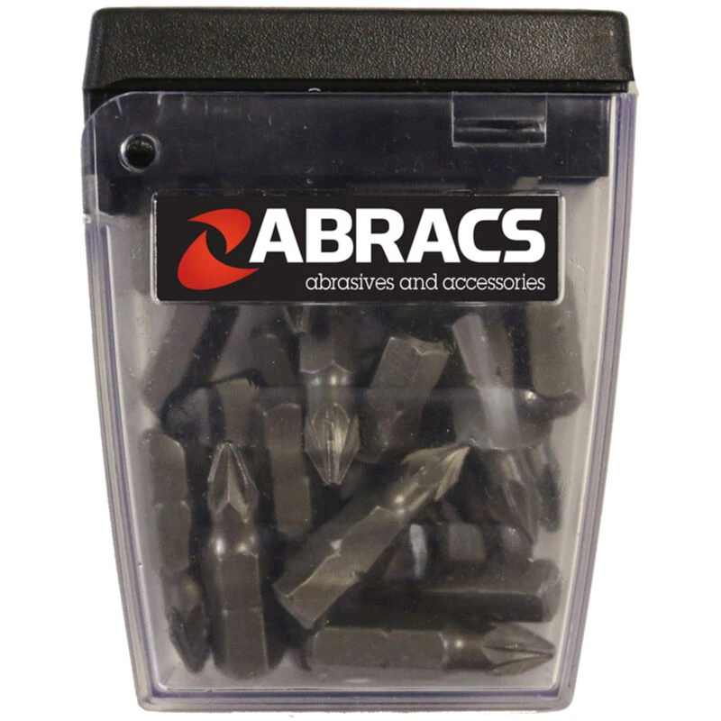 Image of ABRACS Abracs PZ2 Screwdriver Bits 25mm, 5 x 25pc - 5060344815925