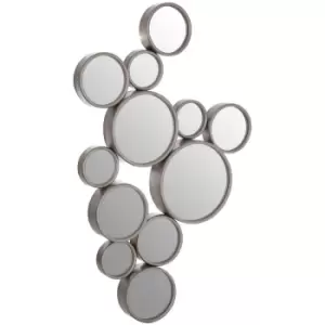 Image of Interiors By Premier Wall Mirror Silver Finish Frame - Small