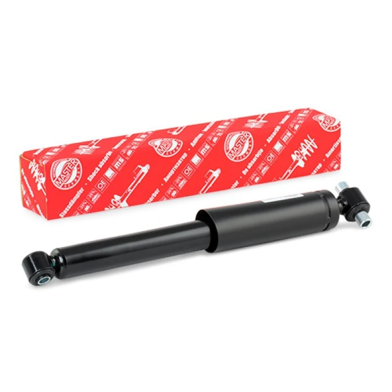 Image of MASTER-SPORT 280355-PCS-MS Shock absorber Rear Axle, Gas Pressure, Twin-Tube, Suspension Strut, Bottom eye Shock Absorber (854)