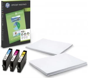Image of HP 935XL Tri Colour Ink Cartridge
