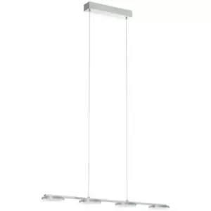 image of Netlighting Cartama LED 4 Light Ceiling Pendant Bar Polished Chrome - EG94245