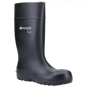 image of AS1004 Metal Free Safety Wellington Black Size 10