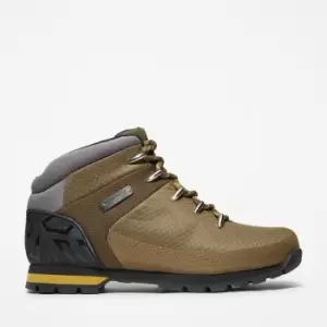 Image of Timberland Euro Sprint Waterproof Hiking Boot For Men In Green Green, Size 10