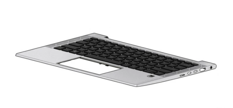 Image of HP M08699-B71 laptop spare part Housing base + keyboard