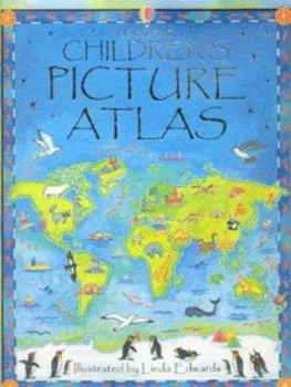 Image of Usborne Childrens Picture Atlas by Linda Edwards Hardback
