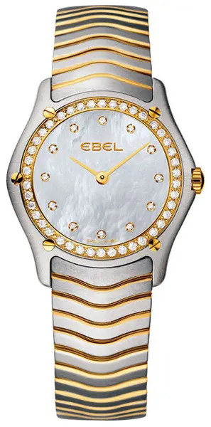 Image of Ebel Watch Wave Lady - White EBL-098