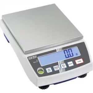 image of Kern Precision scales Weight range 6 kg Readability 0.1g mains-powered, rechargeable Silver