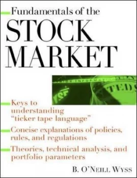 Image of Fundamentals of the Stock Market by B. Oneill Wyss Paperback