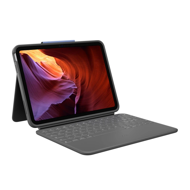 Image of Logitech 920-011204 mobile device keyboard QWERTY Italian Smart Connec