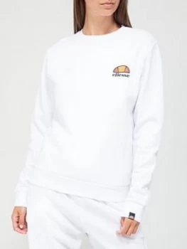Image of Ellesse Haverford Sweatshirt - White, Size 8, Women