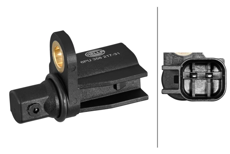 Image of HELLA ABS sensor HELLA 6PU 358 217-311