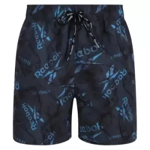 Image of Reebok Swim Shorts Mens - Black