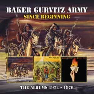 Image of Since Beginning The Albums 1974-1976 by Baker Gurvitz Army CD Album