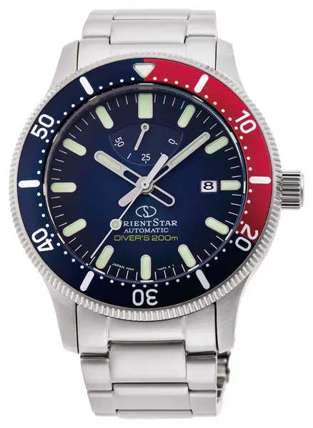 Image of Orient Star RE-AU0306L00B ISO Diver Mechanical (43.5mm) Blue Watch