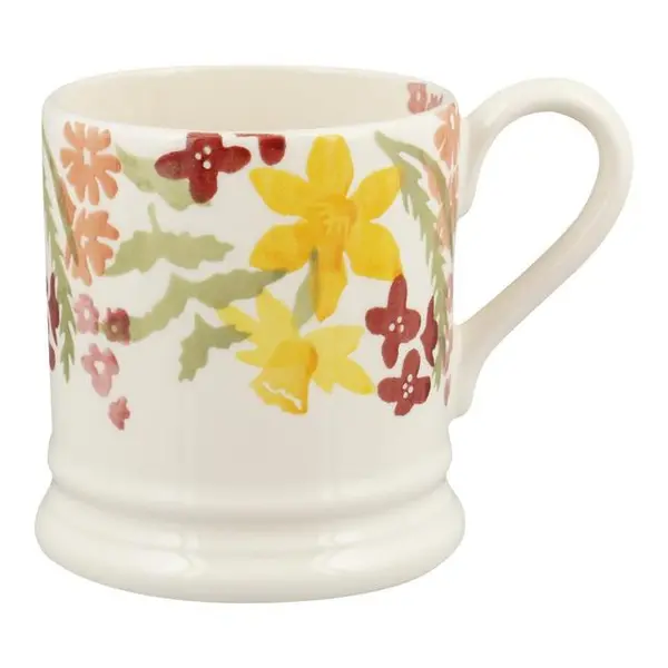 image of Emma Bridgewater Wild Daffodils 1/2 Pint Mug