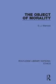 Image of The Object of Morality