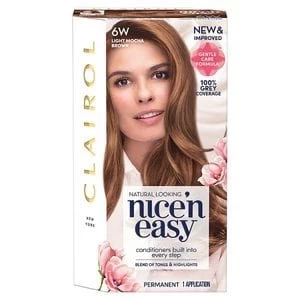 Image of Nice n Easy 6W Light Mocha Brown Brunette