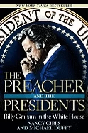 Image of preacher and the presidents billy graham in the white house
