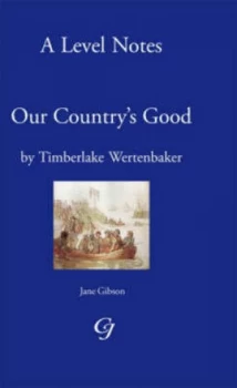 Image of Our Countrys Good by Timberlake Wertenbaker by Jane Gibson Paperback