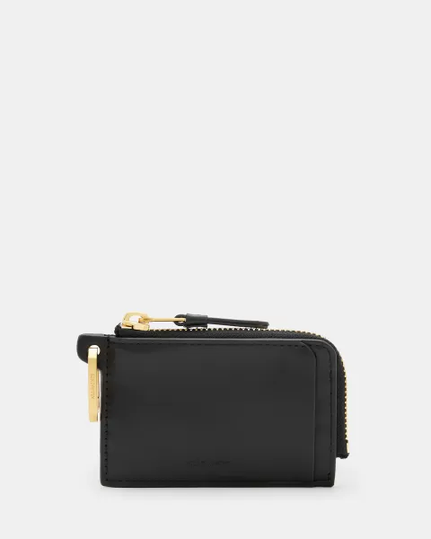 image of AllSaints Remy Leather Wallet