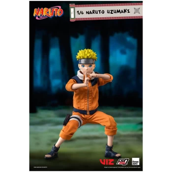 Image of ThreeZero Naruto FigZero 1/6 Scale Collectible Figure - Naruto Uzumaki