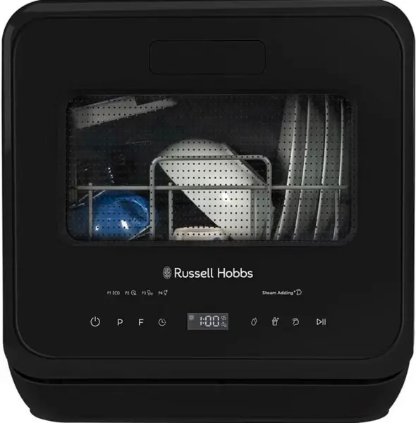 Image of Russell Hobbs RH2TTDW101B Compact Table Top Dishwasher
