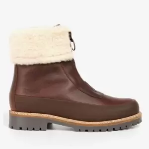 Image of Barbour Womens Rowen Leather Boots - UK 4