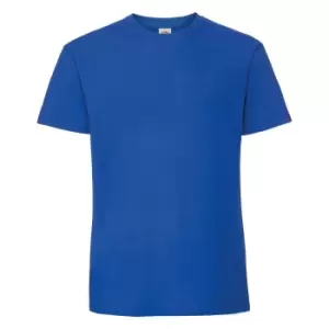 image of Fruit Of The Loom Mens Ringspun Premium T-Shirt (2XL) (Royal)