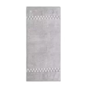 Image of Zoffany Organic Hand Towel, Flint Grey