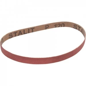 Image of Draper 10mm x 336mm Aluminium Oxide Sanding Belt 336mm x 10mm 120g Pack of 1