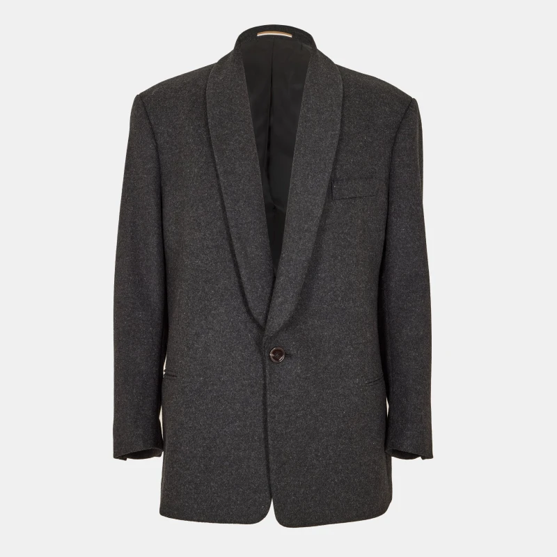 Image of Boss Mens BOSS Single Breasted Long Sleeve Blazer Grey male 40 (50)
