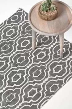 Image of Riga 100% Cotton Printed Patterned Rug