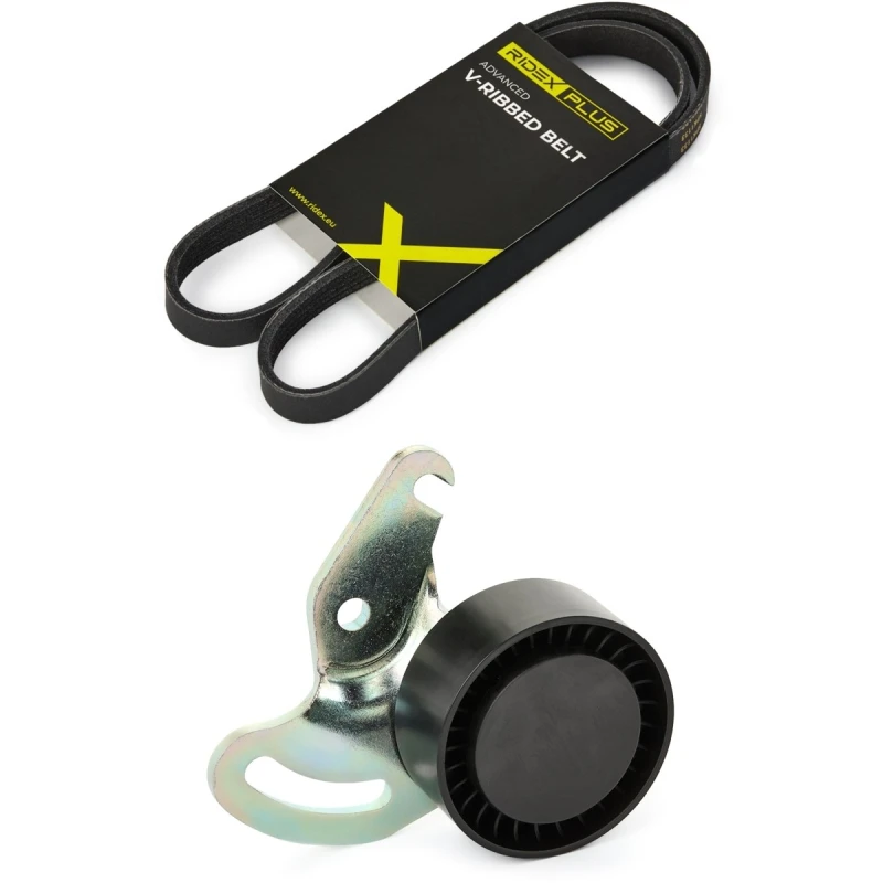 Image of RIDEX PLUS 542R0231P V-ribbed belt set V-Ribbed Belt Set (542)