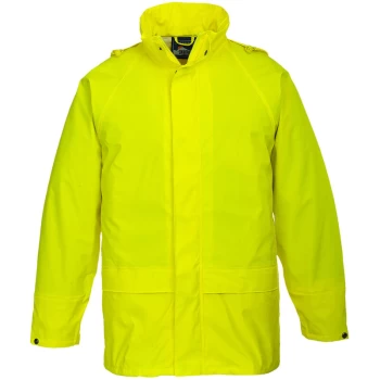 Image of Portwest - S450 Yellow Sz 3XL Sealtex Classic Jacket Waterproof Rain Coat Parka Work Wear
